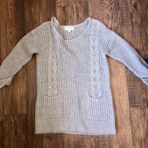 Grey Knit Sweater